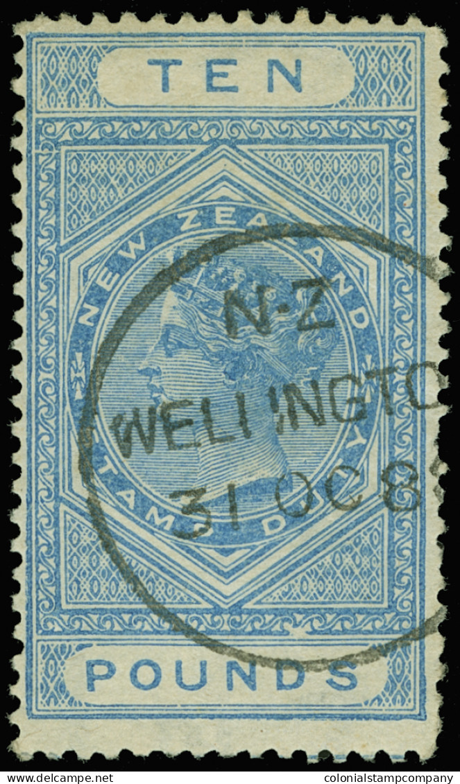 O New Zealand - Lot No. 1157 - Fiscal-postal