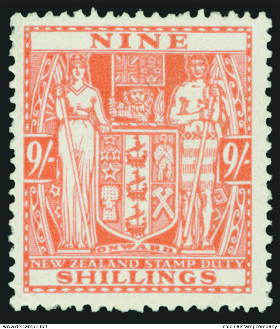 * New Zealand - Lot No. 1161 - Steuermarken/Dienstmarken