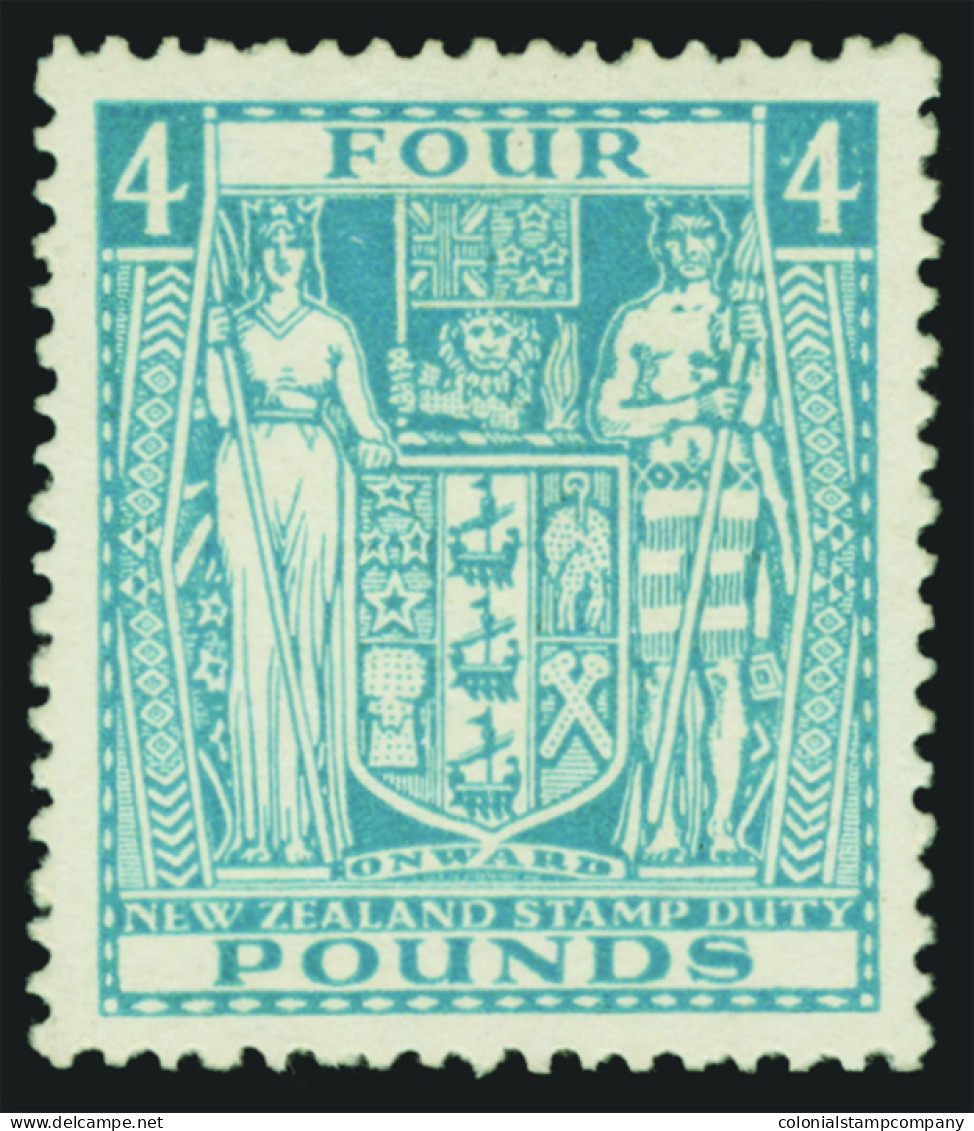 * New Zealand - Lot No. 1165 - Fiscal-postal