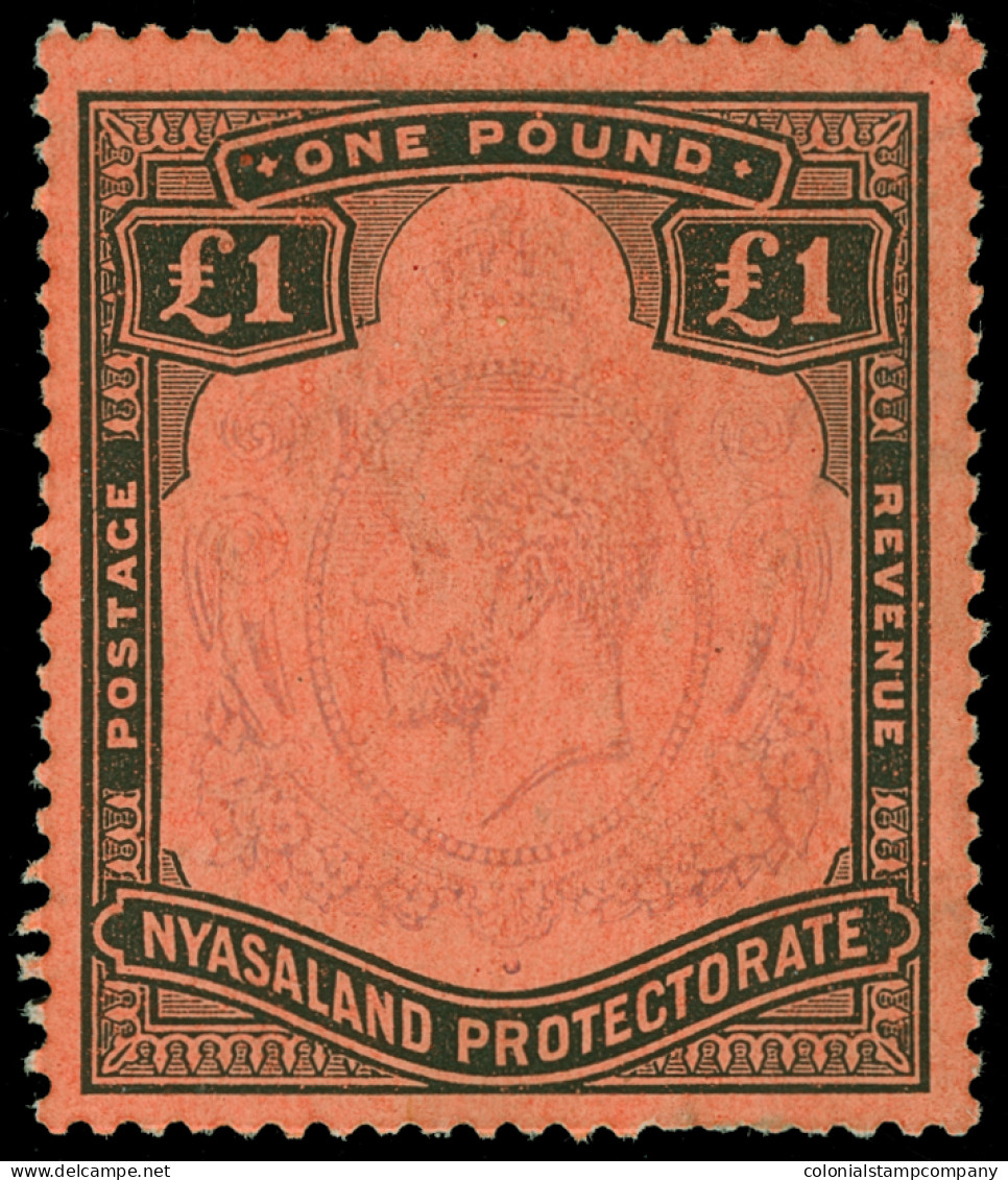 ** Nyasaland Protectorate - Lot No. 1287 - Nyassaland (1907-1953)