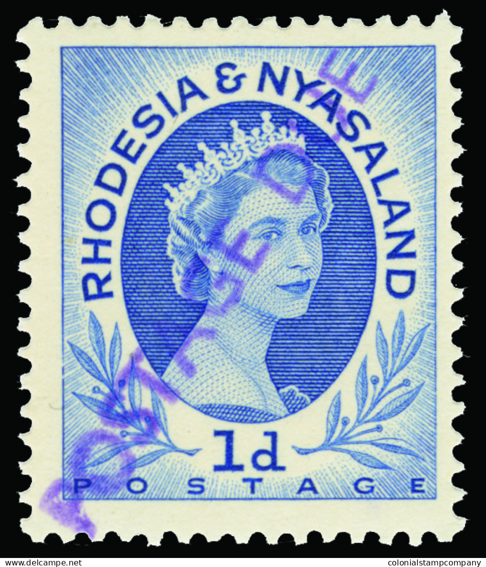 ** Rhodesia And Nyasaland - Lot No. 1384 - Rhodésie & Nyasaland (1954-1963)