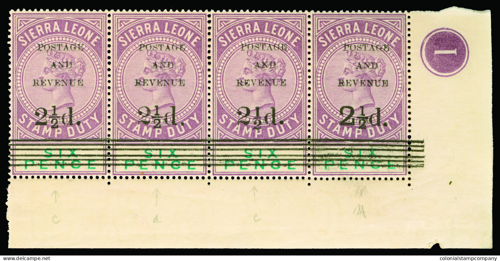 ** Sierra Leone - Lot No. 1482 - Sierra Leona (...-1960)