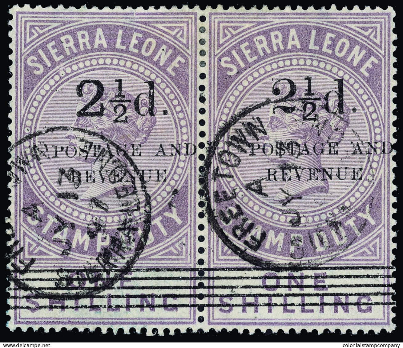 O Sierra Leone - Lot No. 1485 - Sierra Leone (...-1960)