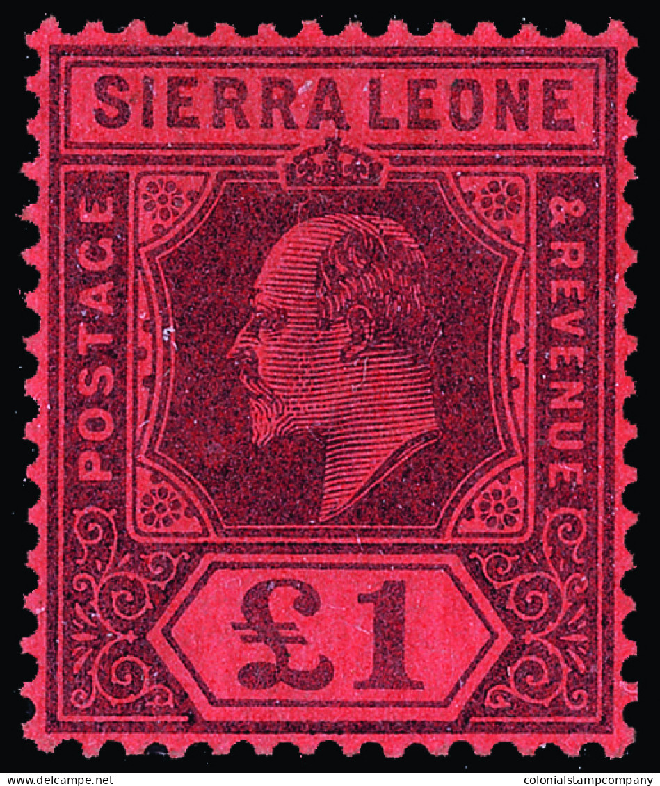 ** Sierra Leone - Lot No. 1492 - Sierra Leone (...-1960)