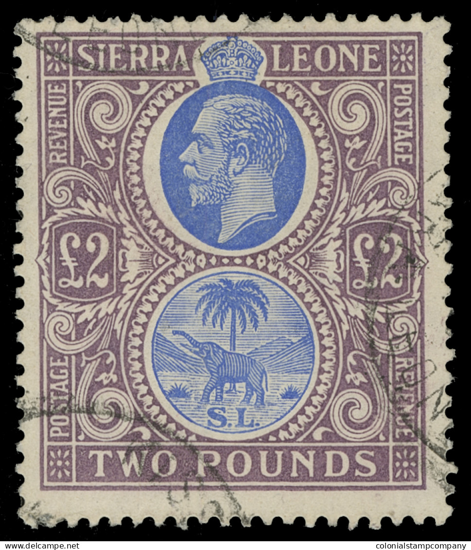 O Sierra Leone - Lot No. 1501 - Sierra Leone (...-1960)