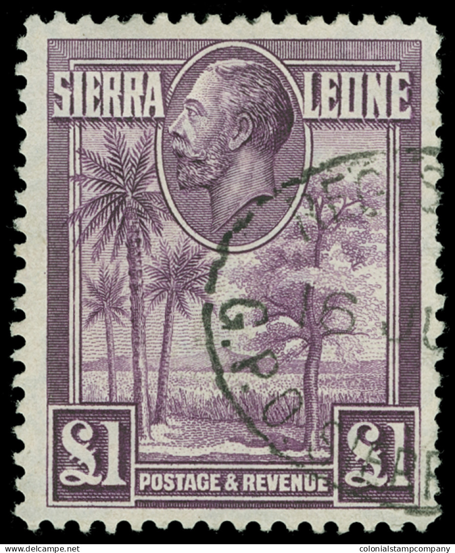 O Sierra Leone - Lot No. 1508 - Sierra Leona (...-1960)