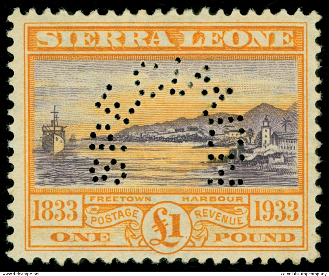 S Sierra Leone - Lot No. 1509 - Sierra Leone (...-1960)