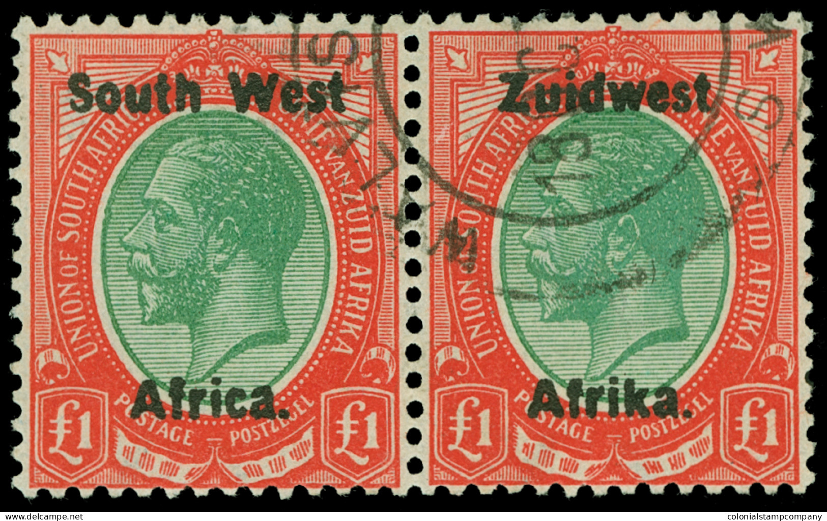 O South-West Africa - Lot No. 1557 - África Del Sudoeste (1923-1990)