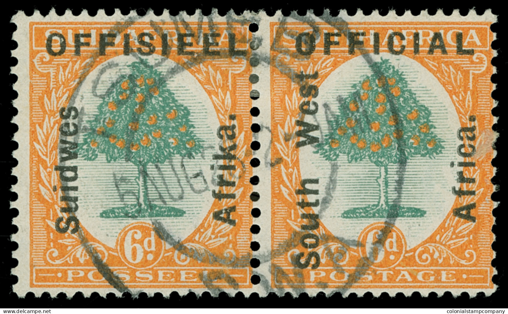 O South-West Africa - Lot No. 1564 - South West Africa (1923-1990)