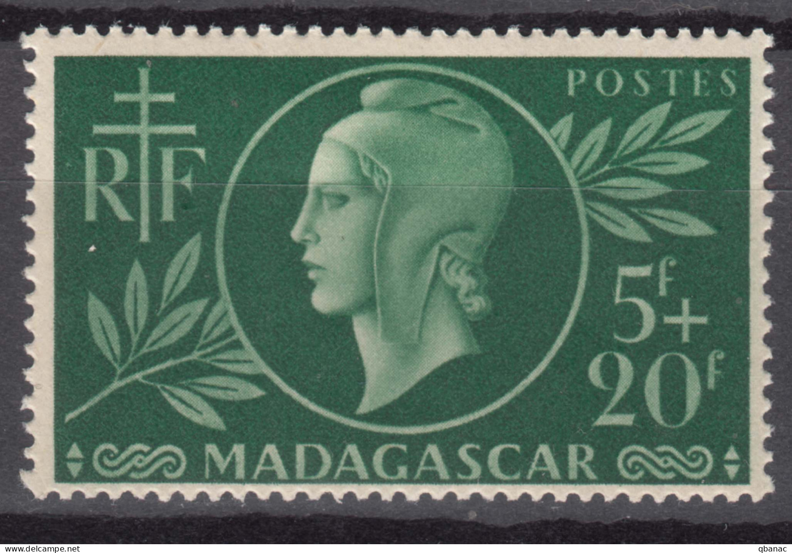 Madagascar 1944 Mi#383 Mint Hinged - Nuovi