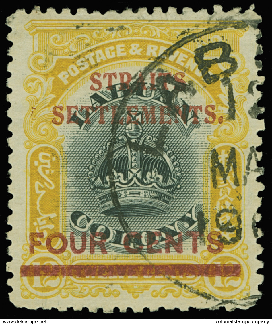 O Straits Settlements - Lot No. 1601 - Straits Settlements