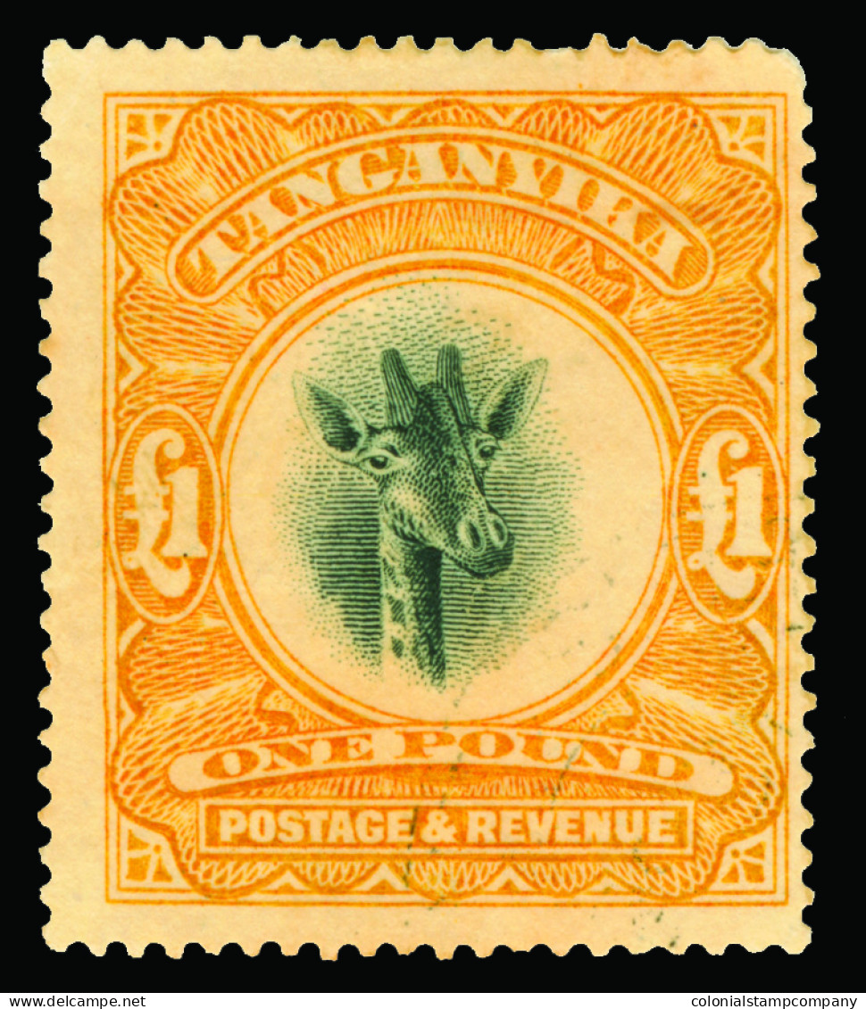 O Tanganyika - Lot No. 1614 - Tanganyika (...-1932)