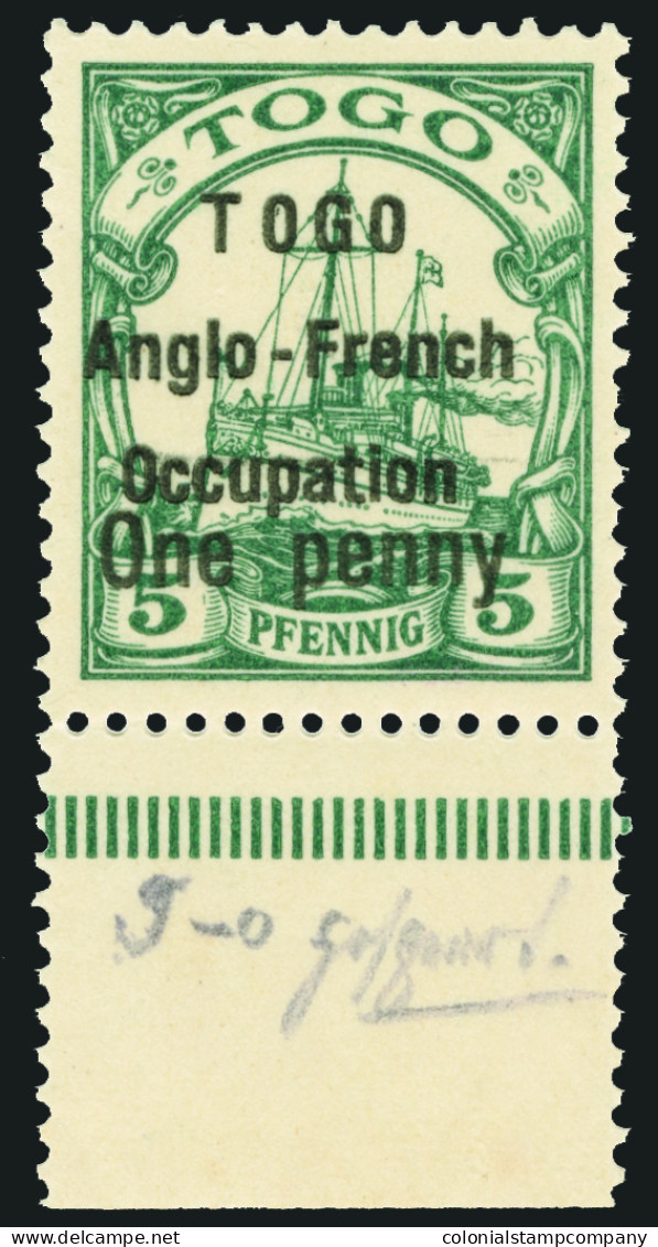 ** Togo - Lot No. 1625 - Other & Unclassified