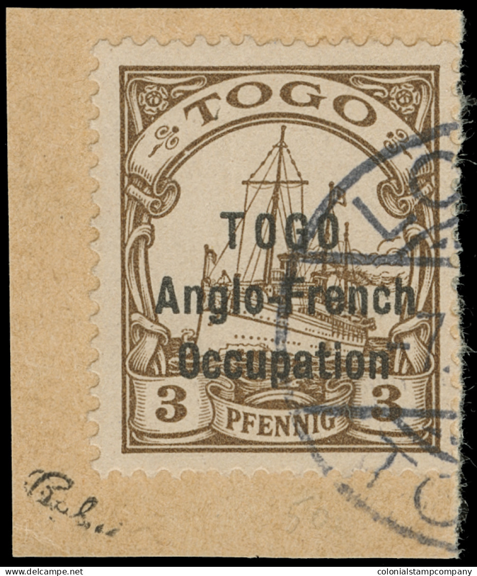 On Piece Togo - Lot No. 1637 - Sonstige & Ohne Zuordnung