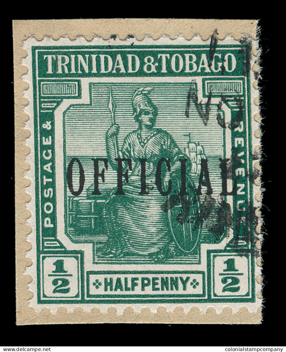 On Piece Trinidad And Tobago - Lot No. 1719 - Trinidad & Tobago (...-1961)