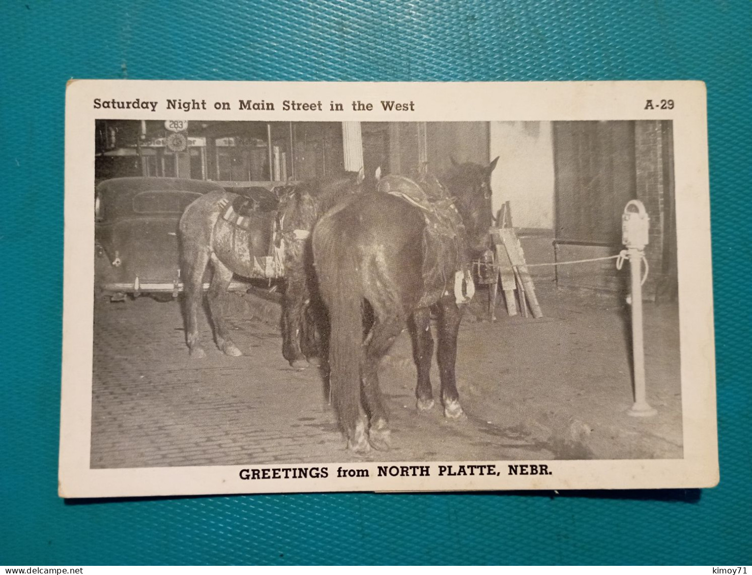 Saturday Night On Main Street In The West - Greetings From North Platte, Nebr. - Sonstige & Ohne Zuordnung