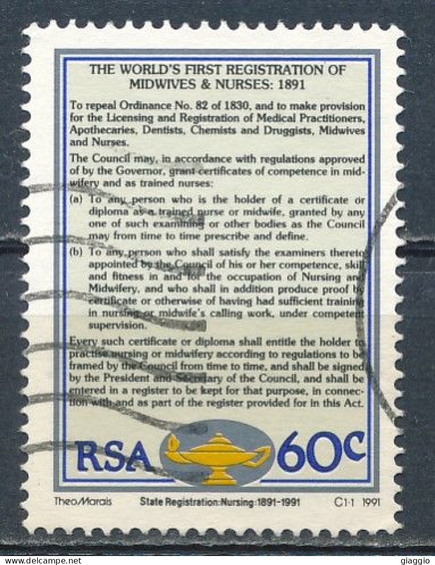 °°° SOUTH AFRICA  - Y&T N°739 - 1991 °°° - Usati