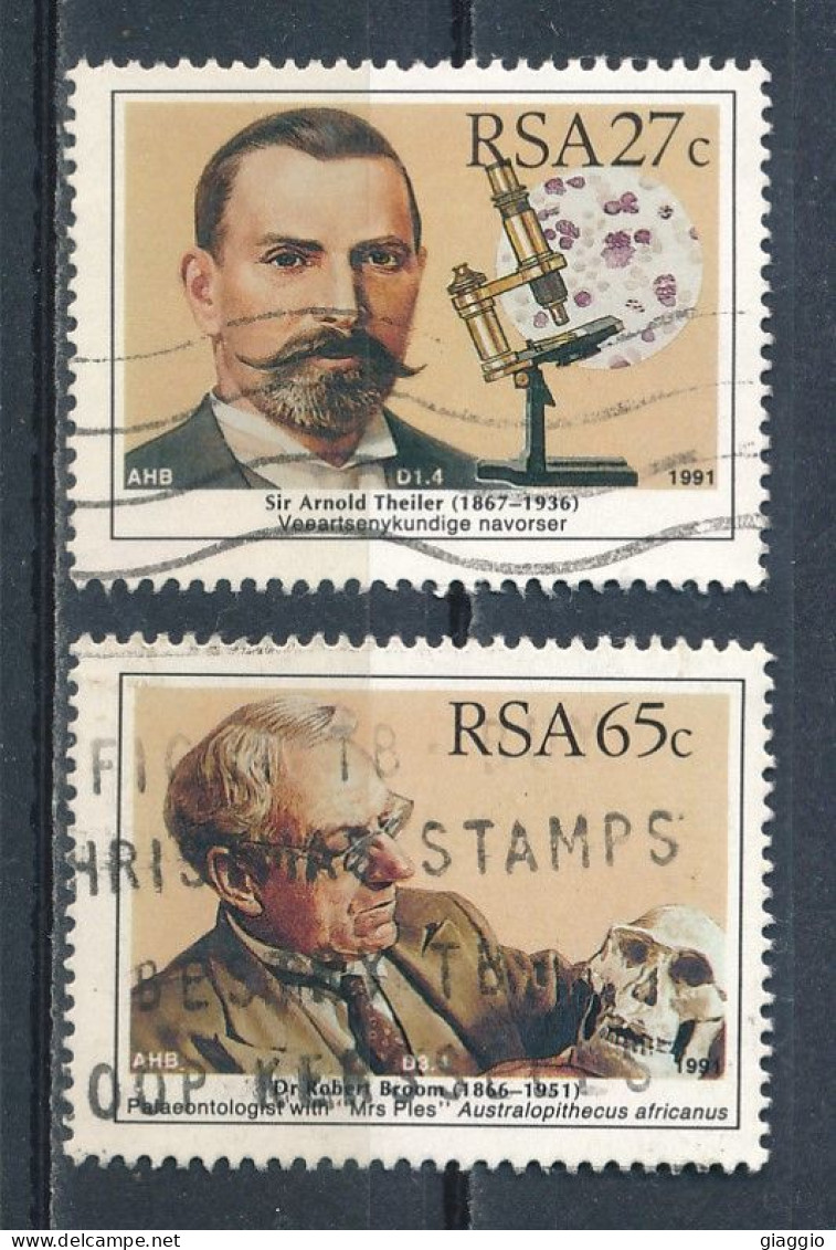 °°° SOUTH AFRICA  - Y&T N°742/44 - 1991 °°° - Used Stamps