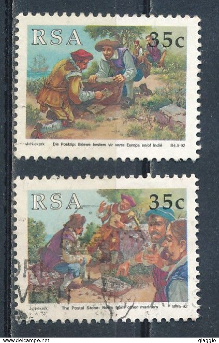 °°° SOUTH AFRICA  - Y&T N°754/55 - 1992 °°° - Used Stamps
