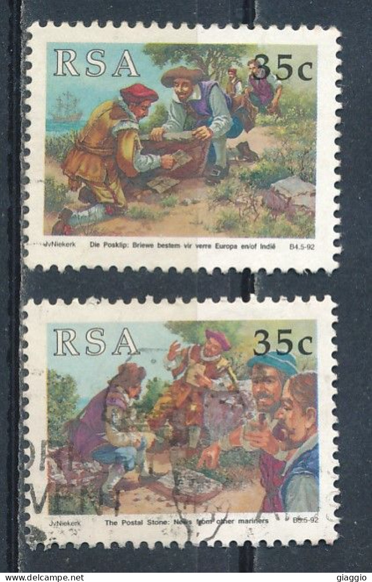 °°° SOUTH AFRICA  - Y&T N°754/55 - 1992 °°° - Usati