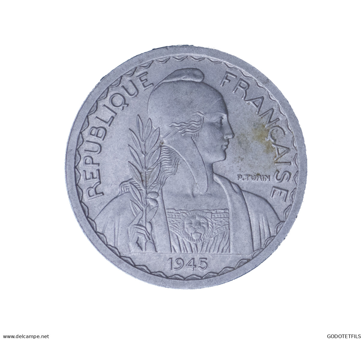 Indochine-20 Centimes 1945 ESSAI - Pruebas