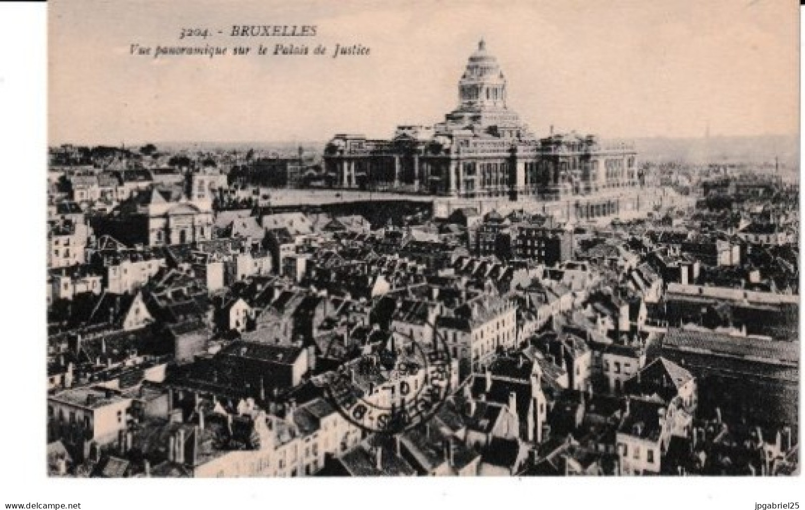 MUST RES 1  Bruxelles Vue Panoramique Sur Le Palais De Justice - Bruxelles-ville