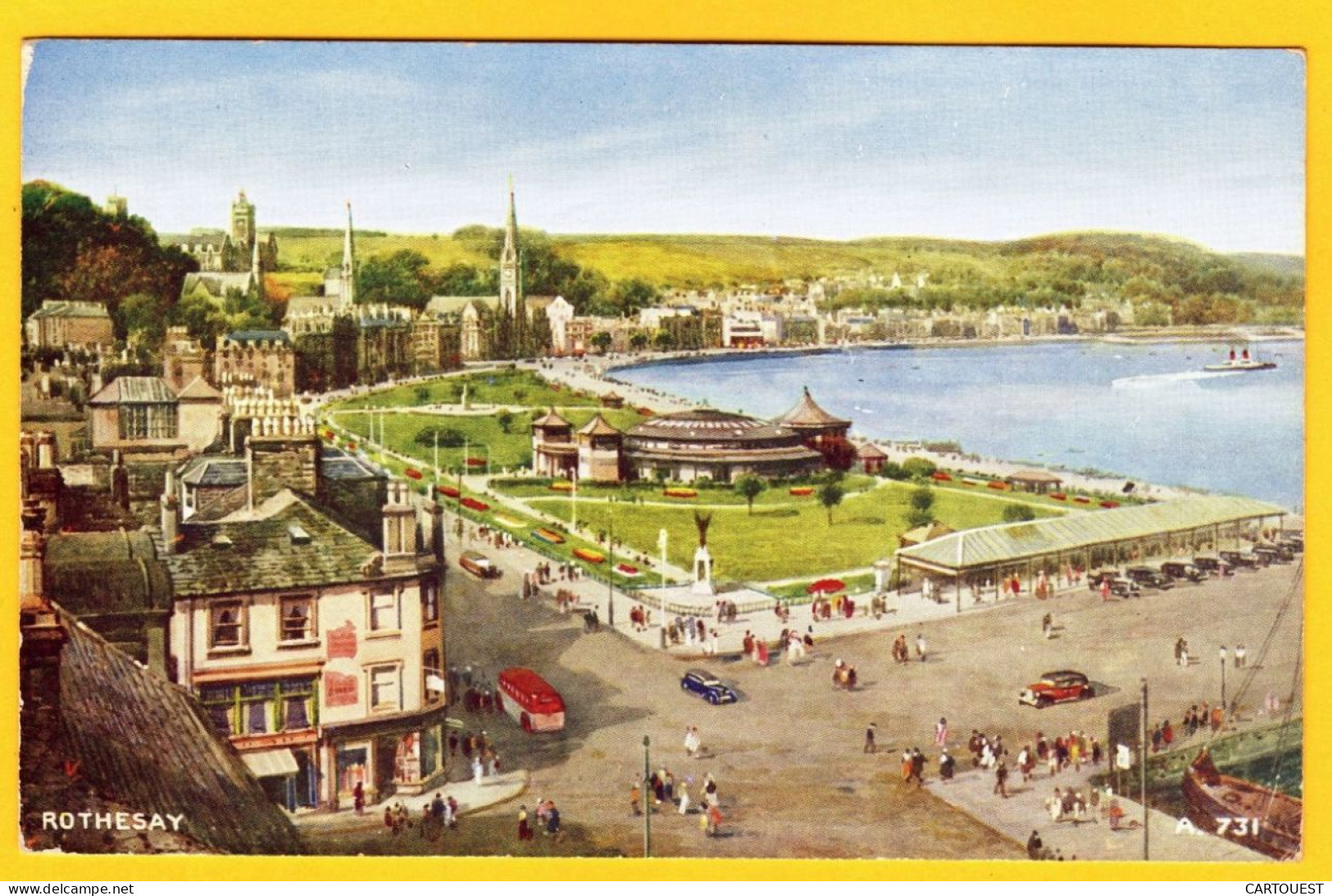 BUTE - ROTHESAY ( Valentine's Post Card ) - Bute