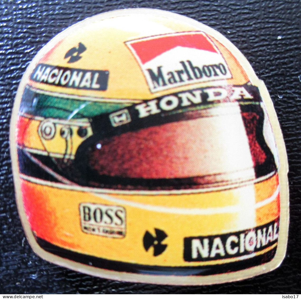 "Jean Alesi Helm Marlboro" Pin +++ Neu +++ - Automobile - F1