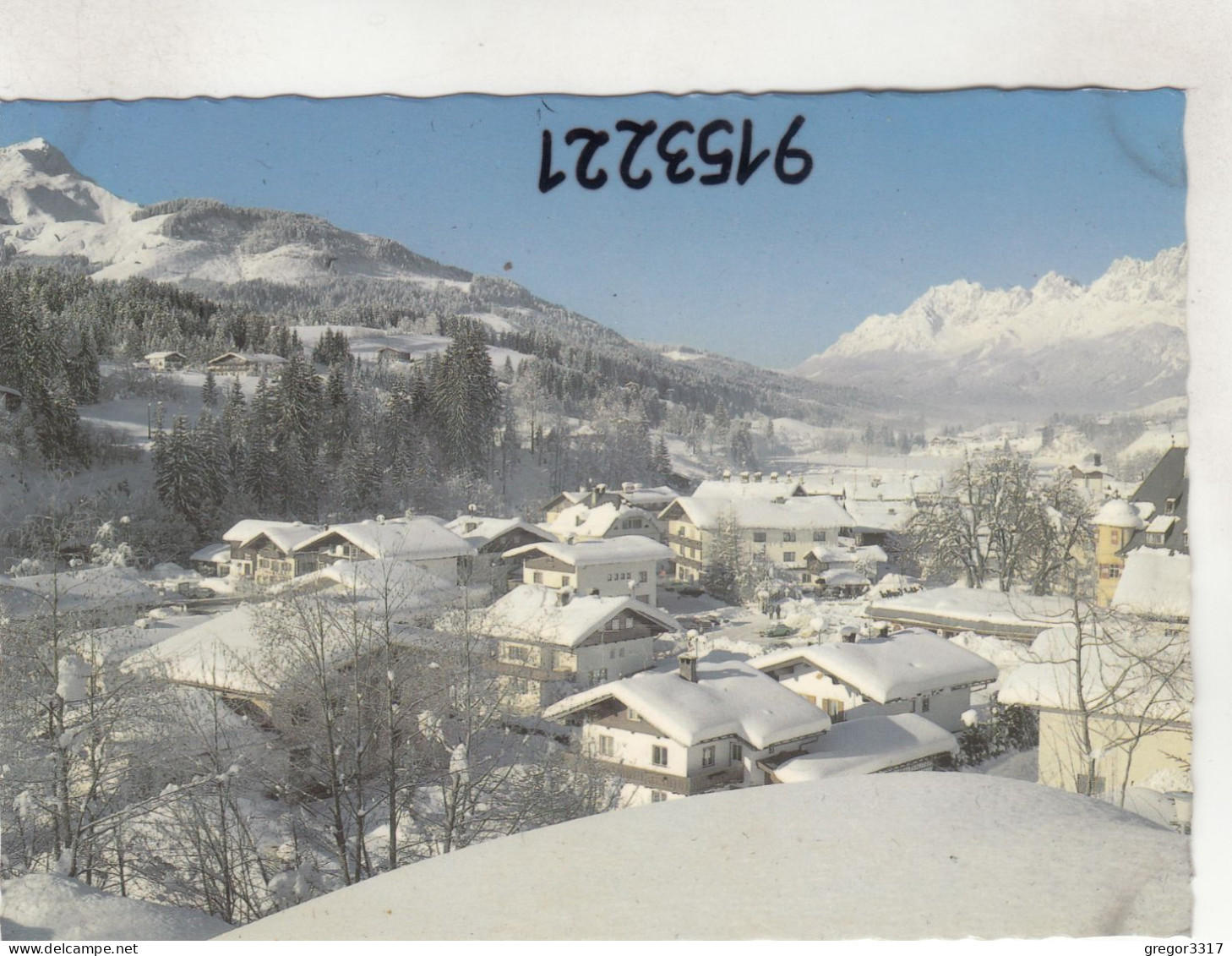 D4634) 6391 FIEBERBRUNN  Tirol - Ortsteil Rosenegg Gegen Kitzbüheler Horn - U. Kaisergebirge - Fieberbrunn