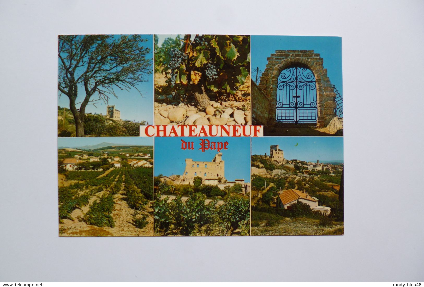 CHATEAUNUF DU PAPE   - 84  -  Multivues  -   Vaucluse - Chateauneuf Du Pape