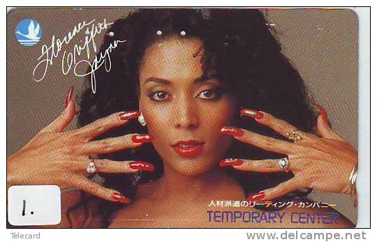 FLORENCE GRIFFITH JOYNER (1)  Telecarte Japan Phonecard Cinema Film Movie Kino * SPORT * ATHLETICS - Cinema