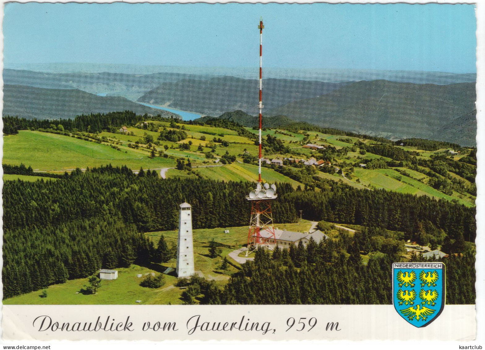 Donaublick Vom Jauerling, 959 M - (NÖ, Österreich/Austria) - 1968 - Wachau