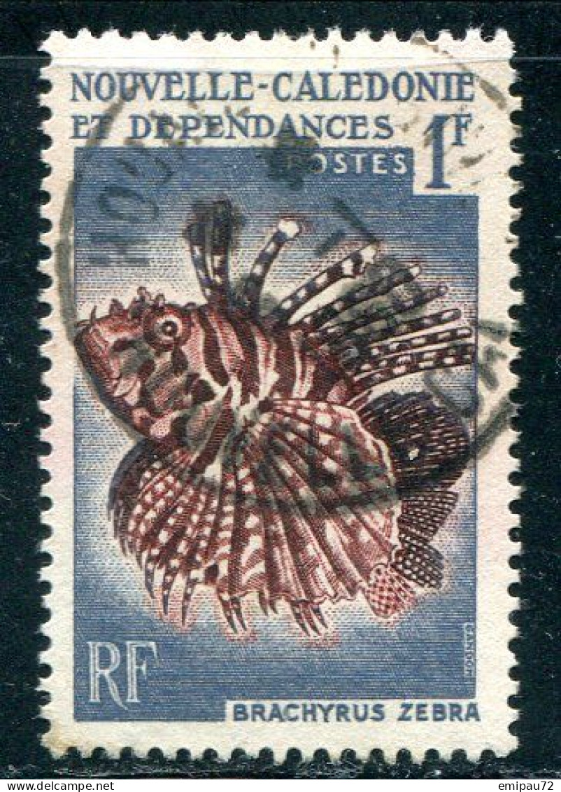 NOUVELLE CALEDONIE- Y&T N°291- Oblitéré (poissons) - Used Stamps