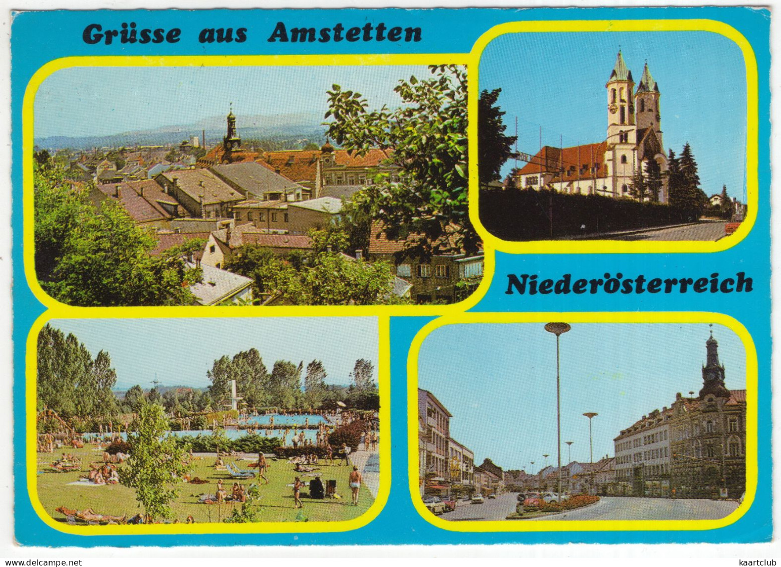 Grüsse Aus Amstetten - (NÖ, Österreich/Austria) -  U.a. Schwimmbad - Amstetten