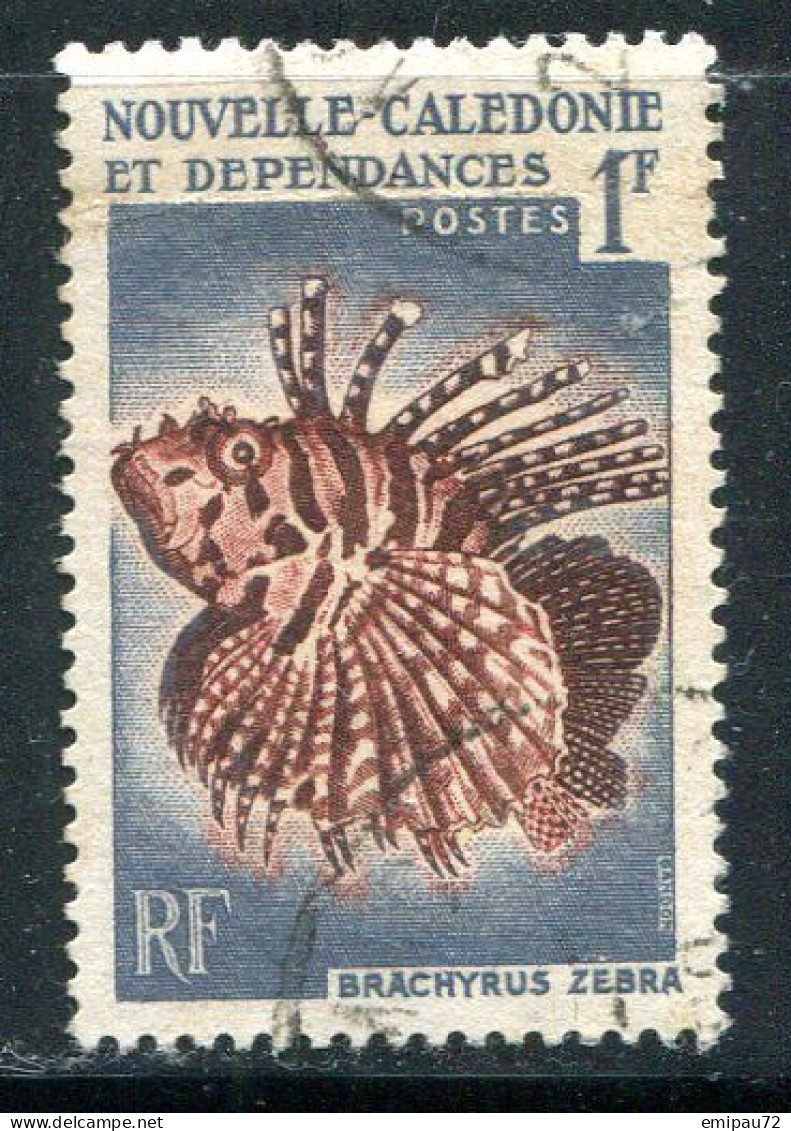 NOUVELLE CALEDONIE- Y&T N°291- Oblitéré (poissons) - Gebruikt