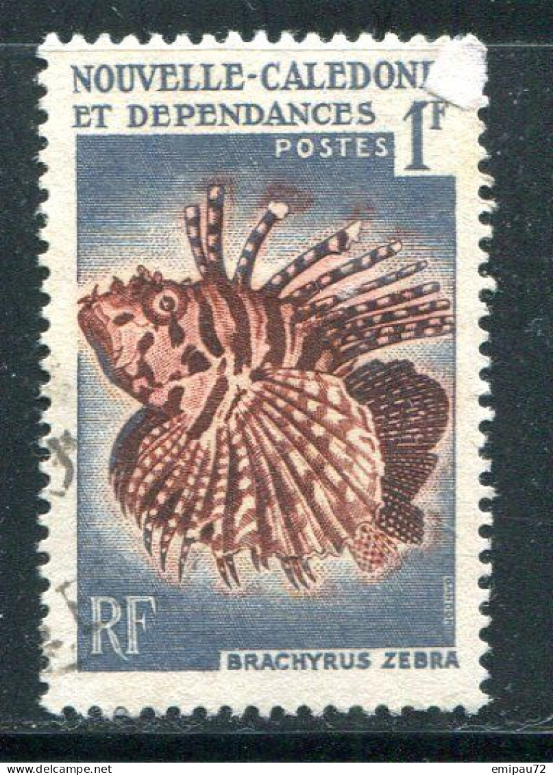 NOUVELLE CALEDONIE- Y&T N°291- Oblitéré (poissons) - Used Stamps