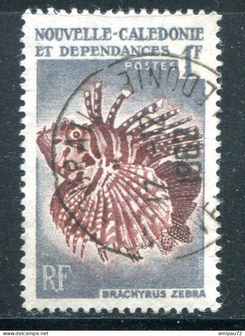 NOUVELLE CALEDONIE- Y&T N°291- Oblitéré (poissons) - Used Stamps