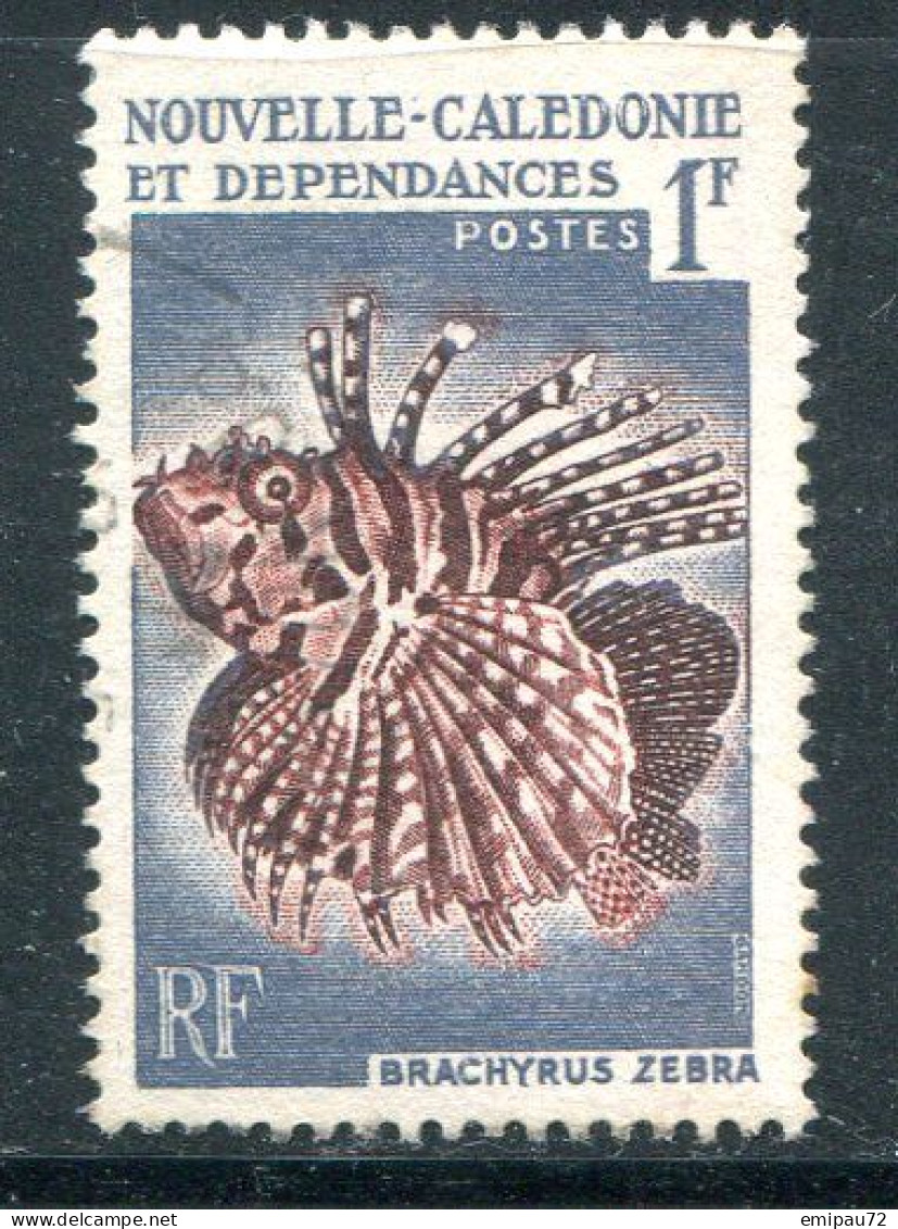 NOUVELLE CALEDONIE- Y&T N°291- Oblitéré (poissons) - Used Stamps