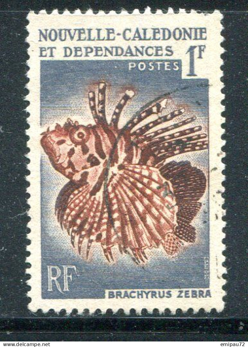 NOUVELLE CALEDONIE- Y&T N°291- Oblitéré (poissons) - Used Stamps