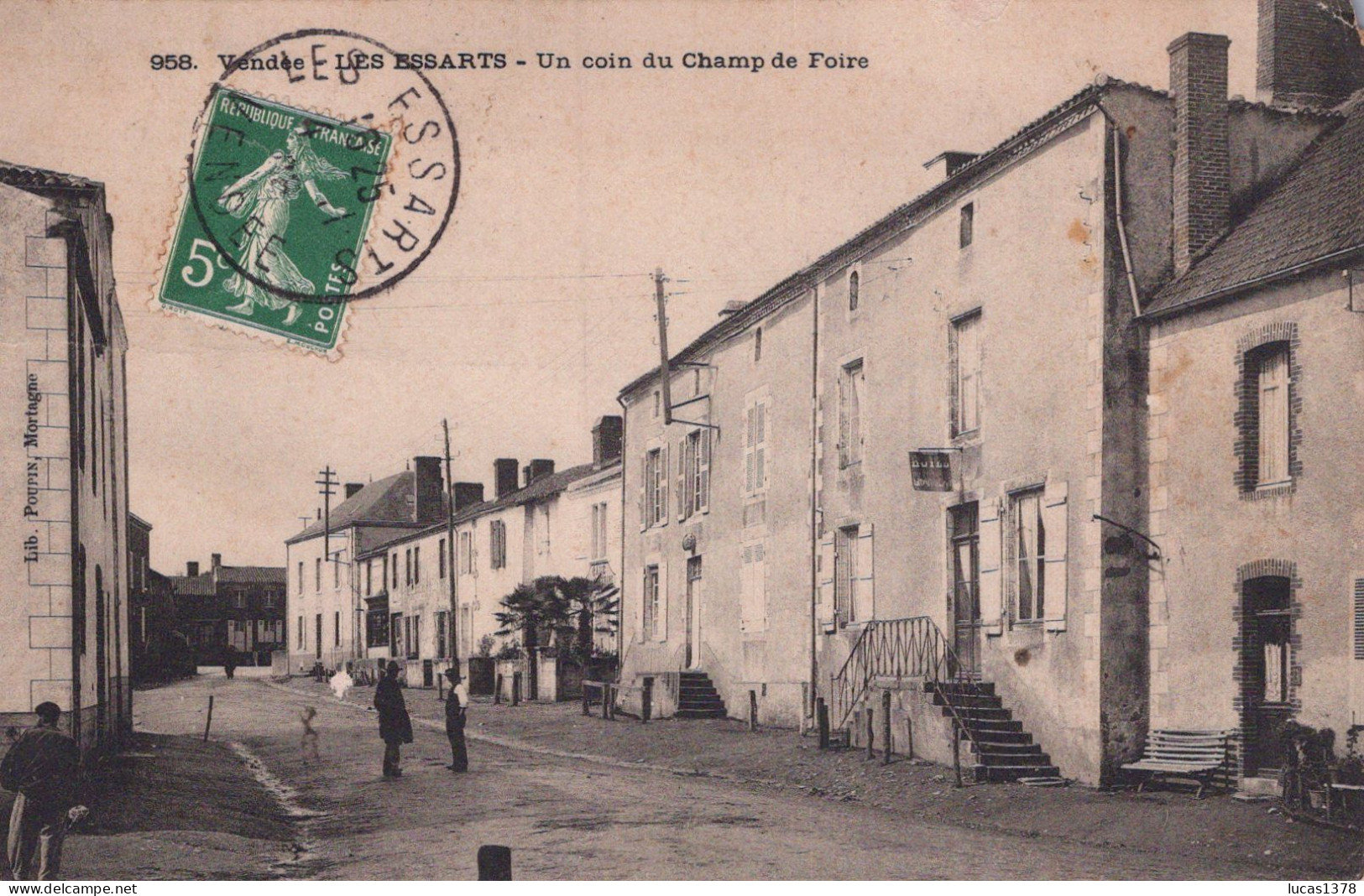 85 / LES ESSARTS / UN COIN DU CHAMP DE FOIRE - Les Essarts