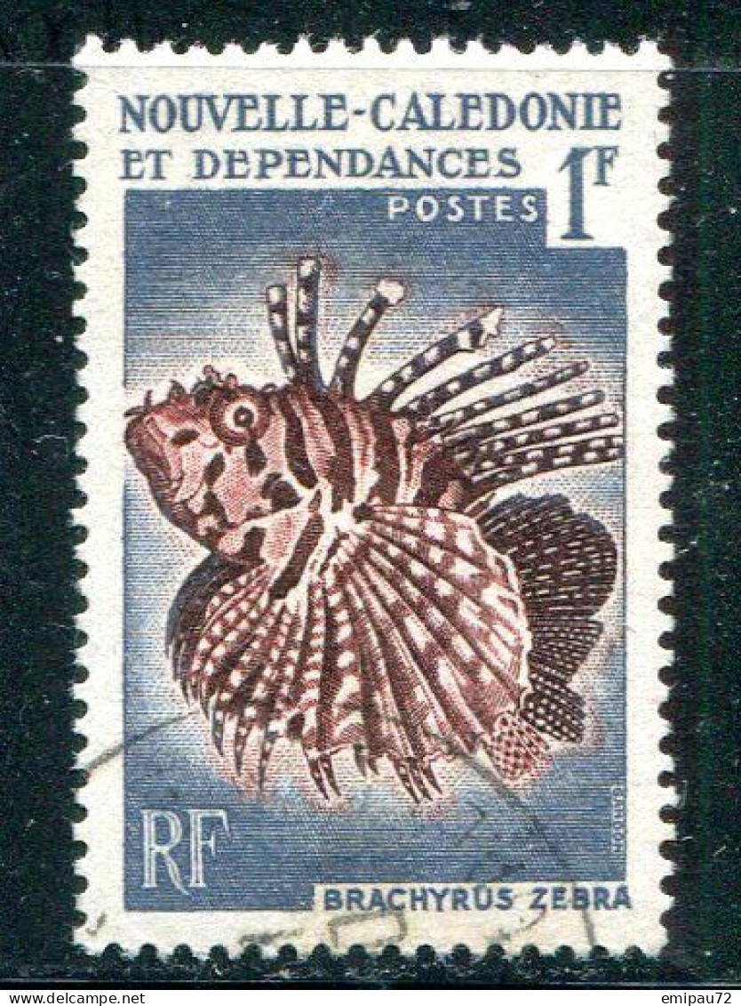 NOUVELLE CALEDONIE- Y&T N°291- Oblitéré (poissons) - Used Stamps