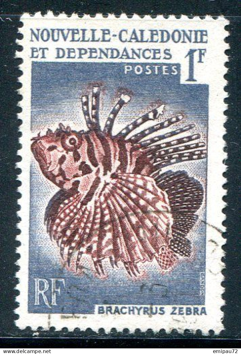 NOUVELLE CALEDONIE- Y&T N°291- Oblitéré (poissons) - Used Stamps