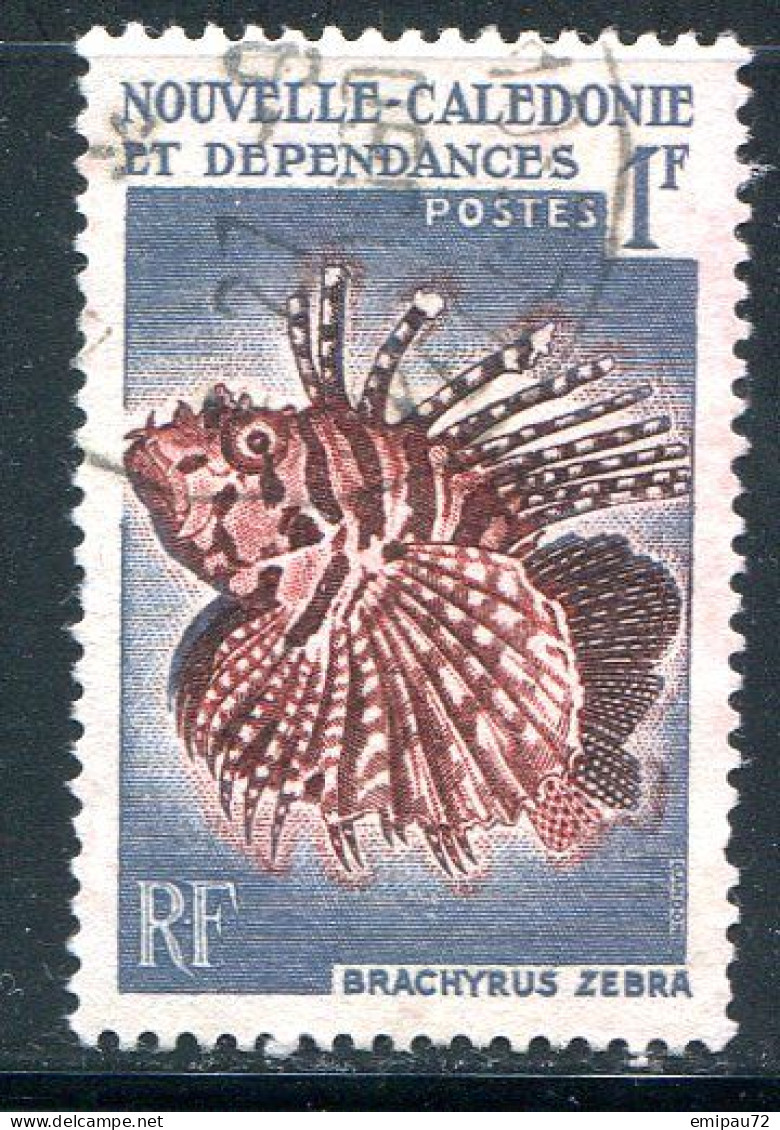 NOUVELLE CALEDONIE- Y&T N°291- Oblitéré (poissons) - Used Stamps