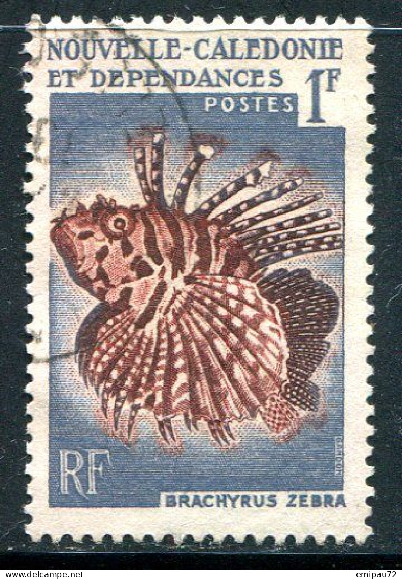 NOUVELLE CALEDONIE- Y&T N°291- Oblitéré (poissons) - Used Stamps