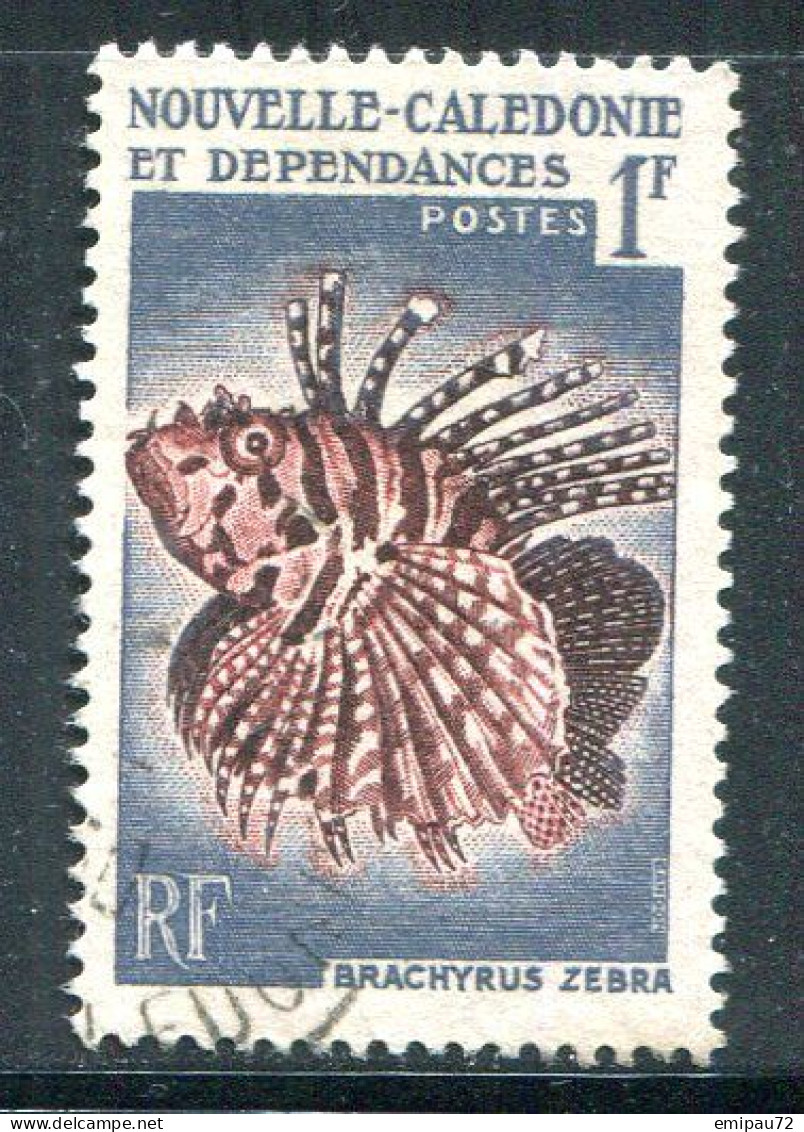 NOUVELLE CALEDONIE- Y&T N°291- Oblitéré (poissons) - Used Stamps