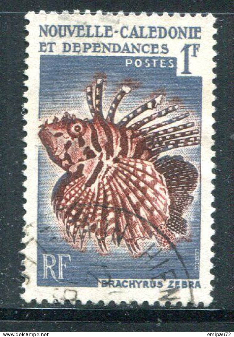 NOUVELLE CALEDONIE- Y&T N°291- Oblitéré (poissons) - Used Stamps