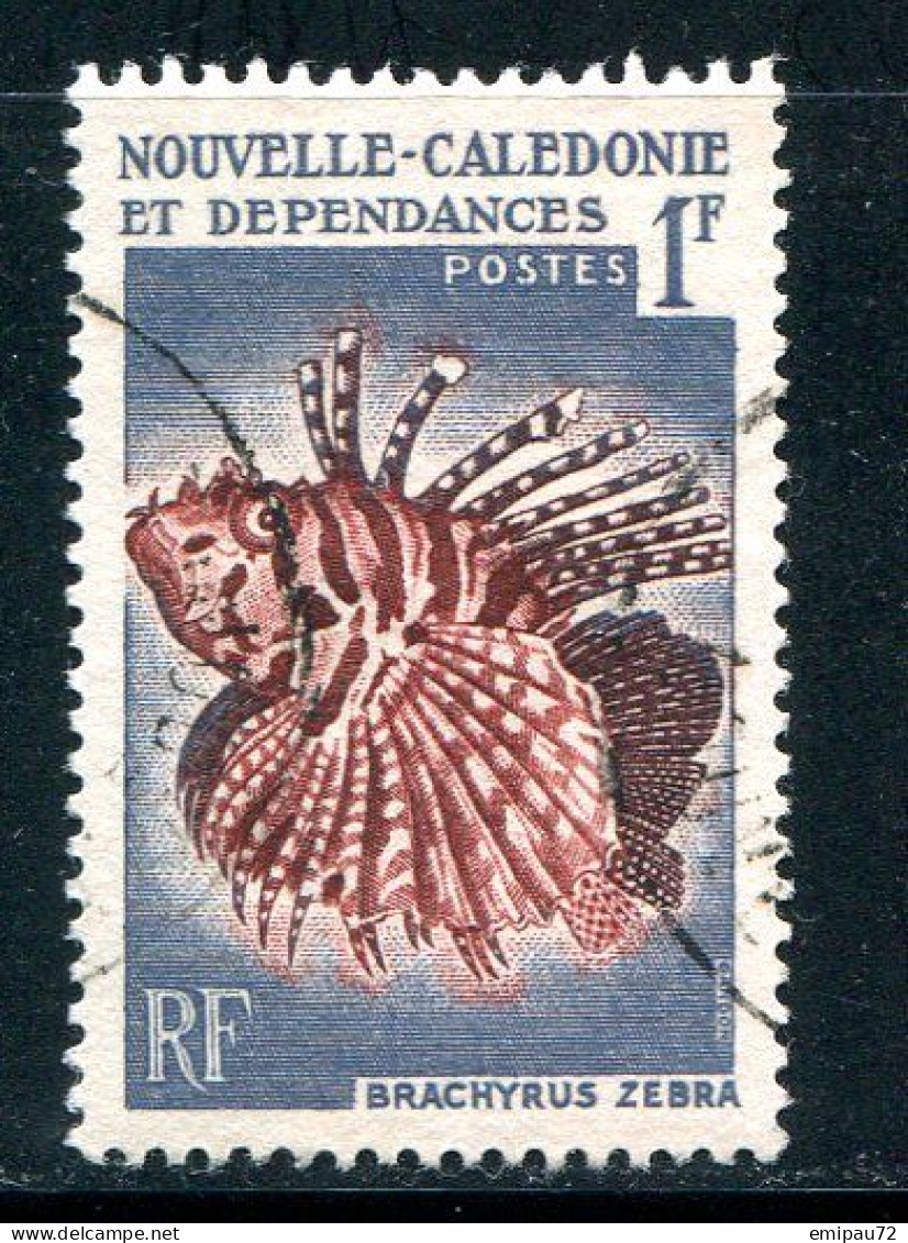 NOUVELLE CALEDONIE- Y&T N°291- Oblitéré (poissons) - Used Stamps