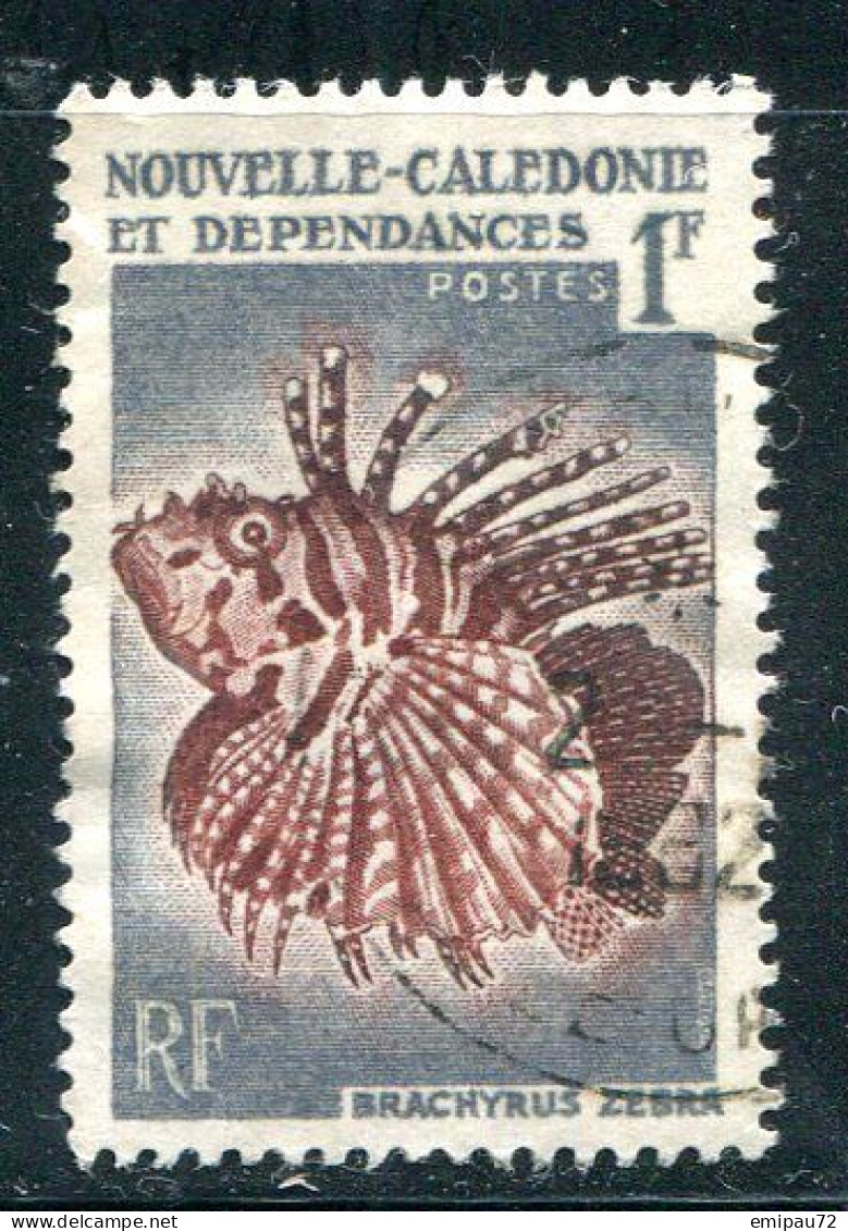 NOUVELLE CALEDONIE- Y&T N°291- Oblitéré (poissons) - Used Stamps