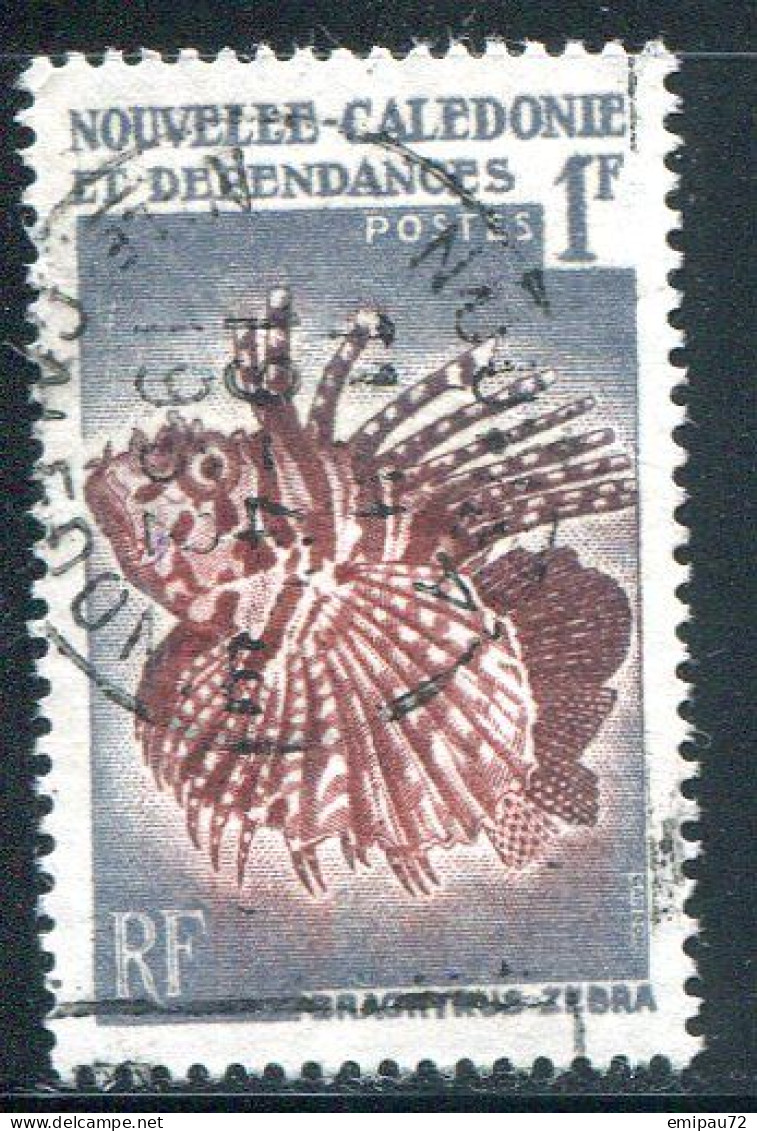 NOUVELLE CALEDONIE- Y&T N°291- Oblitéré (poissons) - Used Stamps