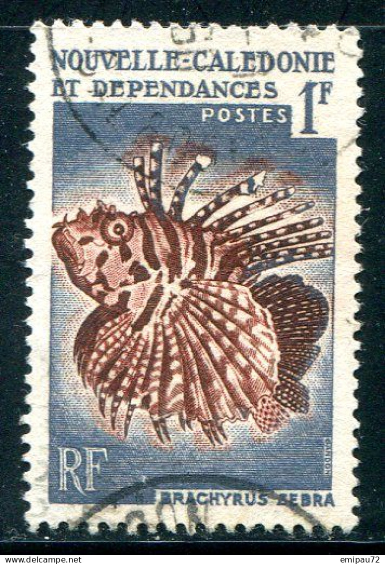 NOUVELLE CALEDONIE- Y&T N°291- Oblitéré (poissons) - Used Stamps